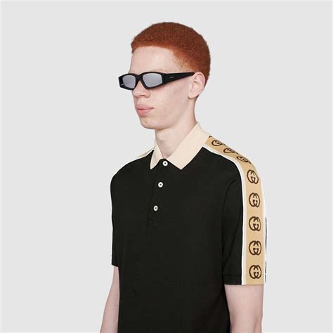 marsupio gucci dark polo gang|gucci g stripe polo.